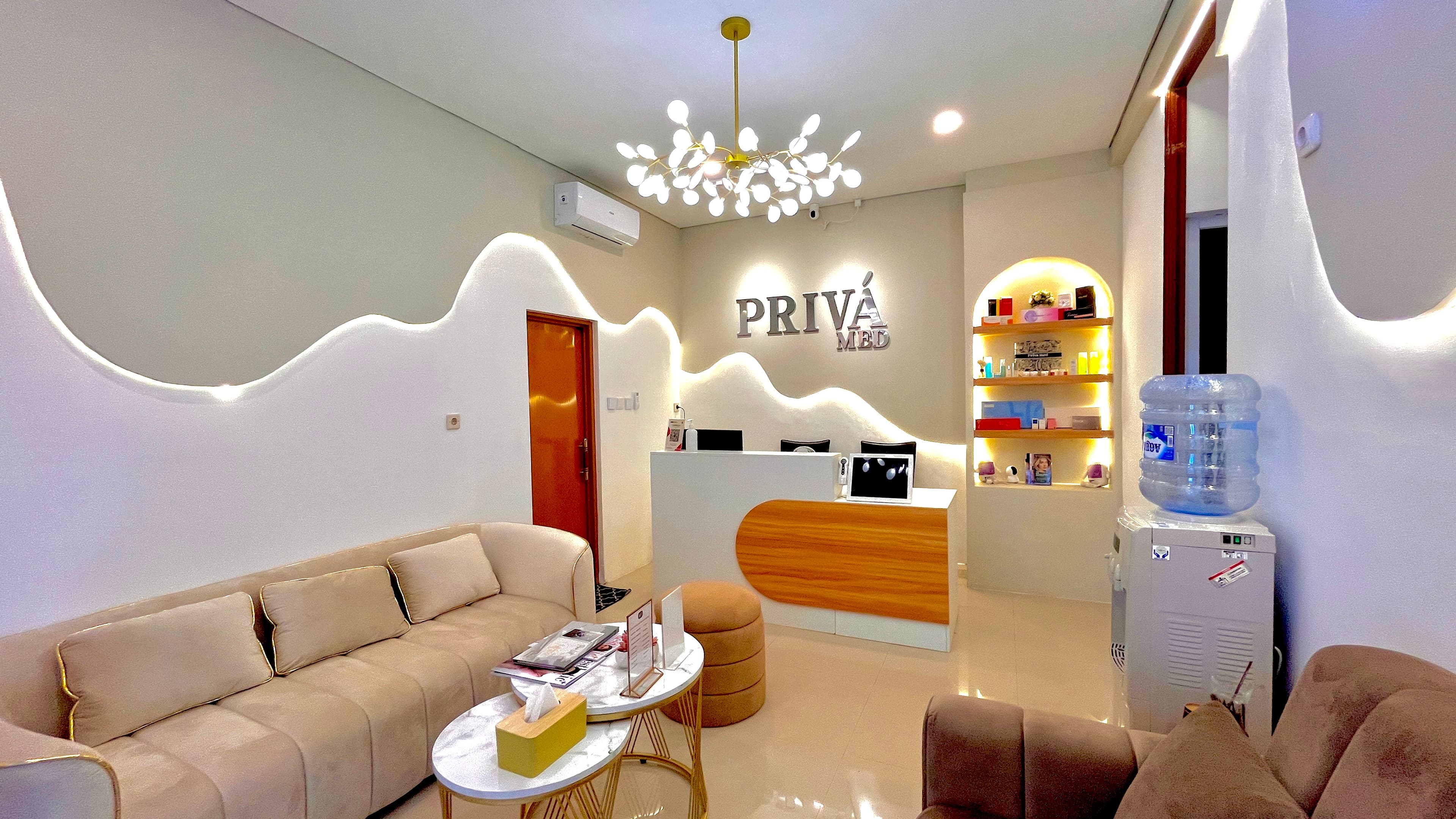 Interior klinik PRIVÁ MED